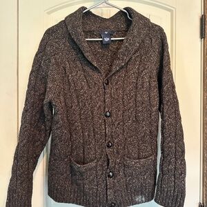 GAP Brown Cable Knit Sweater